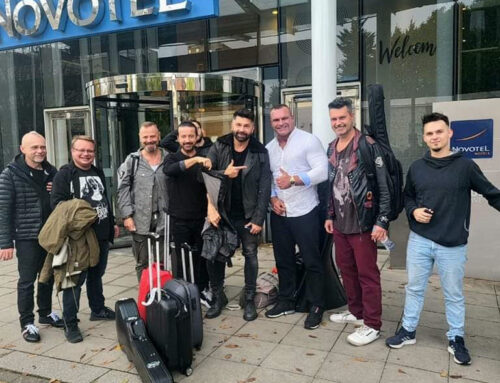 Driving the Rock Stars of IRA in Style!